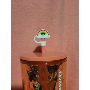 Rainbow straw topper